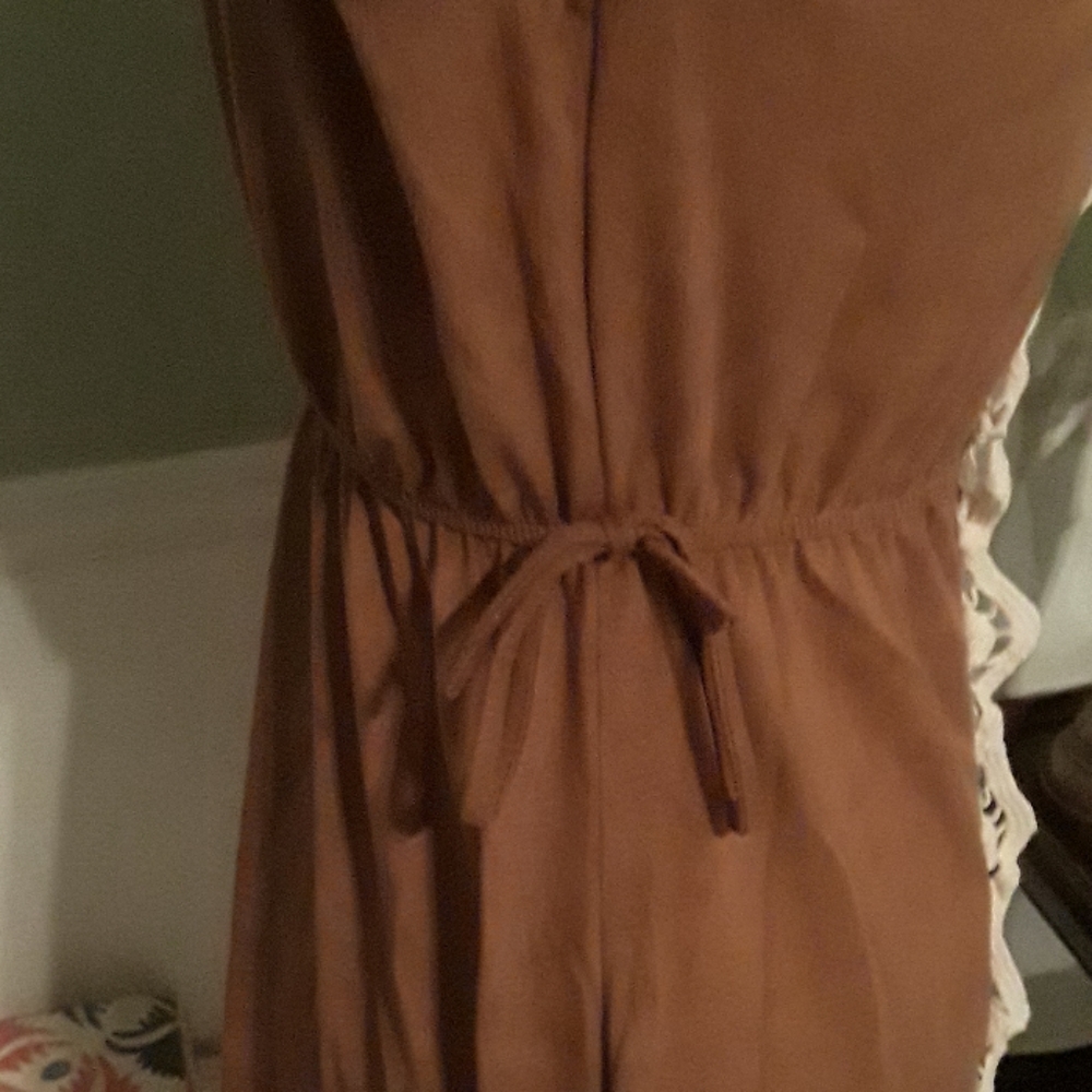 PRICE DROP TODAY BEAUTIFUL FAUX SUEDE DRESS - Picture 4 of 6